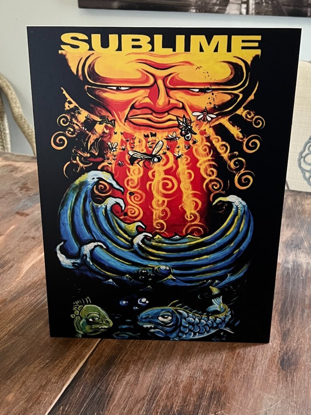 Sublime "Bad Fish" 12x16 Portrait Print – Ska Punk Reggae Rock Wall Art